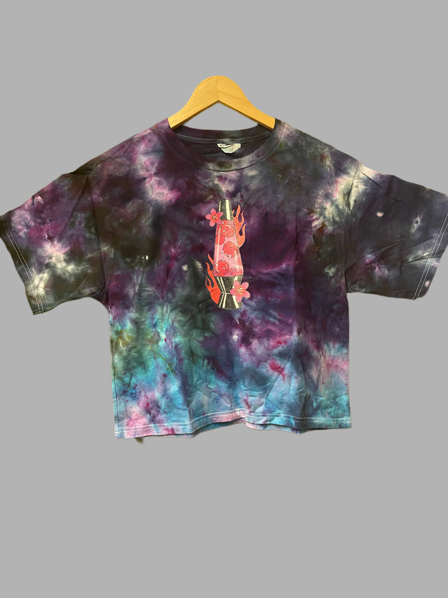 Hot Stuff Lava Lamp Crop Top XL