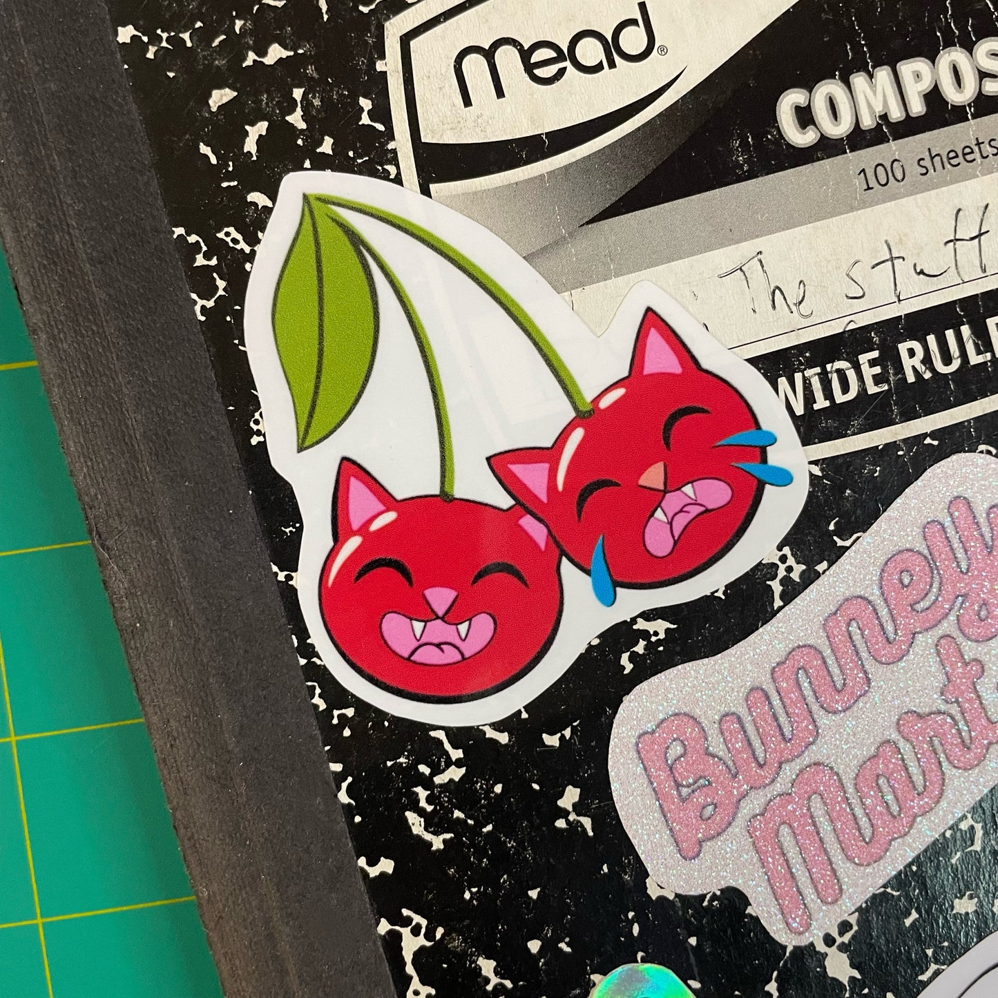 Cherry Cats Sticker