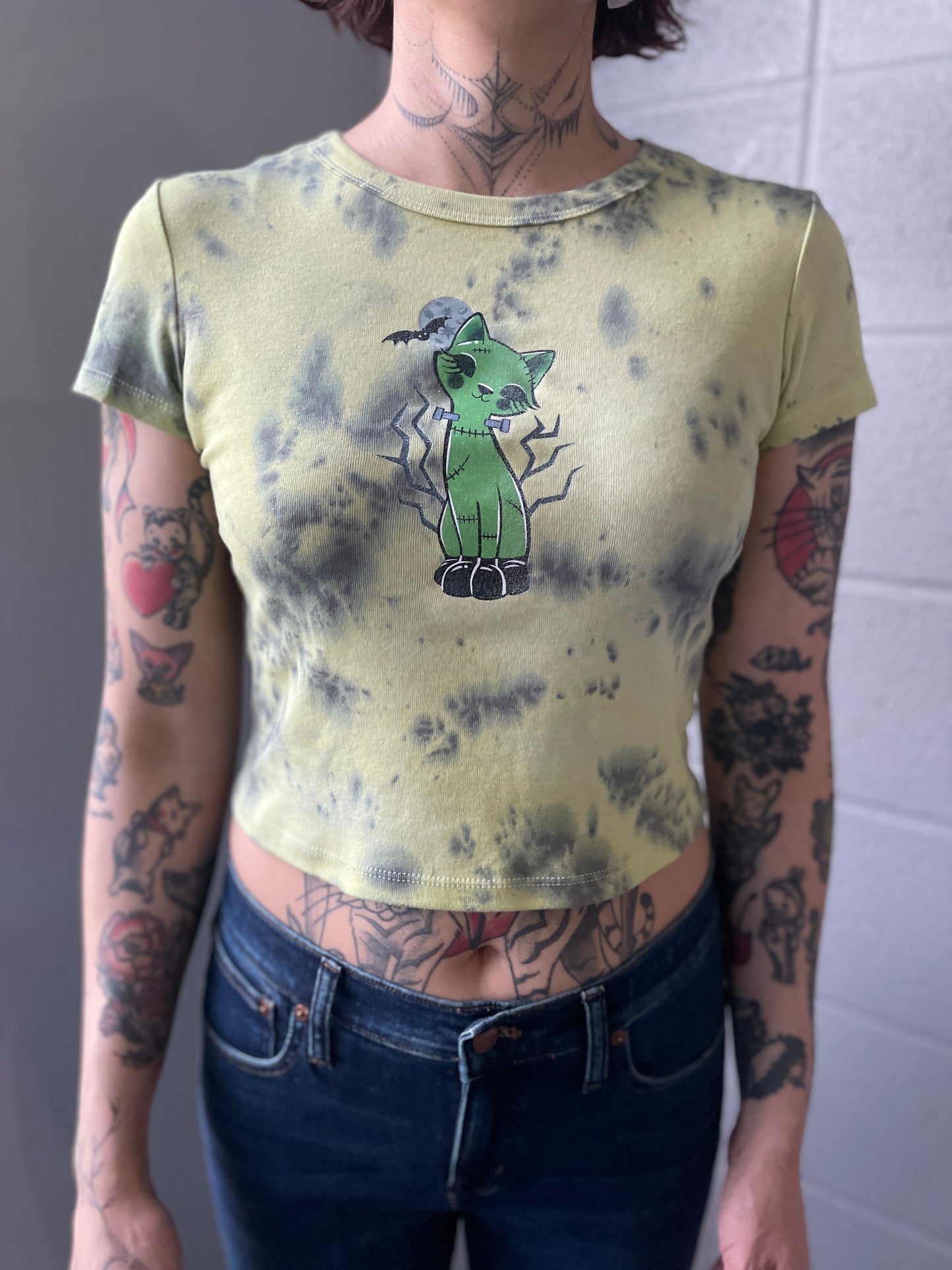 Frankenkitty  Baby Tee